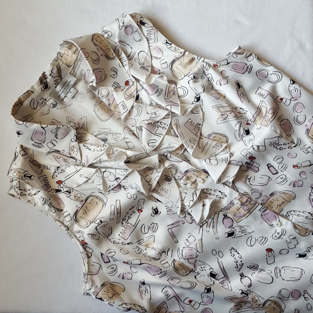 2/$6 Tahari ASL || Lovely Buttoned Blouse